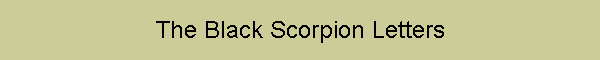 The Black Scorpion Letters